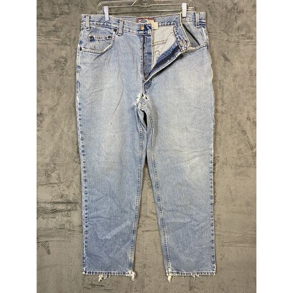 Old Navy Other - Vintage Old Navy Jeans Men 38x32 Loose Baggy Straight Leg Distressed Y2K Skater